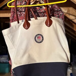 Olympics Ralph Lauren TEAM USA canvas with leather straps …